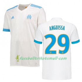 Fußballtrikots Olympique Marseille ANDRE FRANK ZAMBO ANGUISSA 29 2017-2018 Kurzarm Heimtrikotsatz kaufen