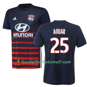 Fußballtrikots Olympique Lyon HOUSSEM AOUAR 25 2017-2018 Kurzarm Auswärts-trikot kaufen