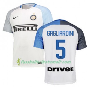 Fußballtrikots Inter Mailand Gagliardini 5 2017-2018 Kurzarm Auswärts-trikot kaufen