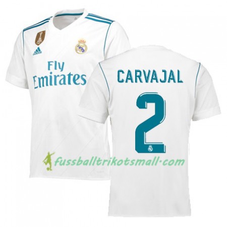 Fußballtrikots Real Madrid CARVAJAL 2 2017-2018 Kurzarm Heimtrikotsatz kaufen