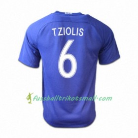 Fußballtrikots Griechenland ALEXANDROS TZIOLIS 2016-2017 Kurzarm Auswärts-trikot kaufen