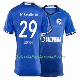 Fußballtrikots FC Schalke 04 NALDO 29 2017-2018 Kurzarm Heimtrikotsatz kaufen