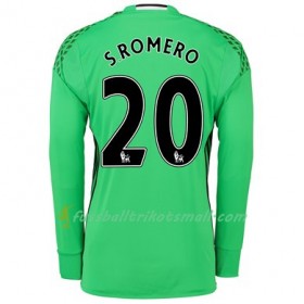 Fußballtrikots Manchester United S ROMERO 20 2017-2018 Langarm Auswärts-trikot kaufen