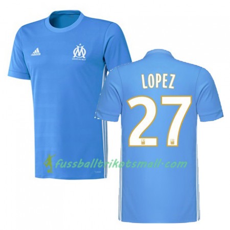 Fußballtrikots Olympique Marseille MAXIME LOPEZ 27 2017-2018 Kurzarm Auswärts-trikot kaufen