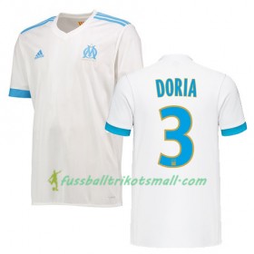 Fußballtrikots Olympique Marseille DORIA 3 2017-2018 Kurzarm Heimtrikotsatz kaufen