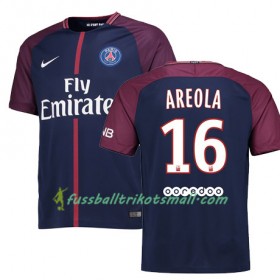 Fußballtrikots PSG ALPHONSE AREOLA 16 2017-2018 Kurzarm Heimtrikotsatz kaufen