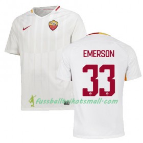 Fußballtrikots AS Rom EMERSON 33 2017-2018 Kurzarm Auswärts-trikot kaufen