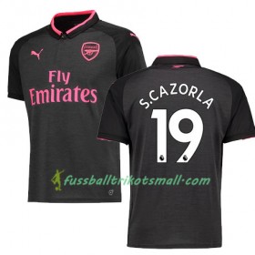 Fußballtrikots Arsenal S CAZORLA 19 2017-2018 Kurzarm Ausweichtrikot kaufen