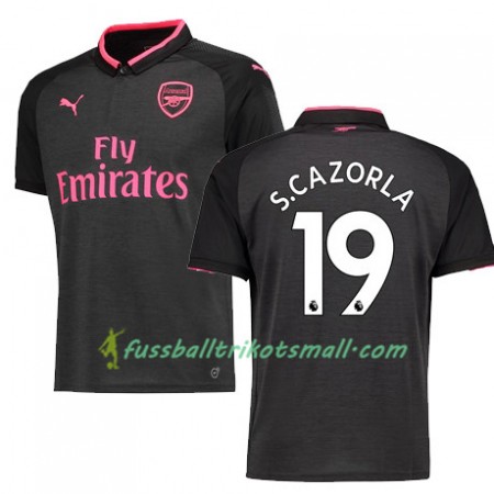 Fußballtrikots Arsenal S CAZORLA 19 2017-2018 Kurzarm Ausweichtrikot kaufen