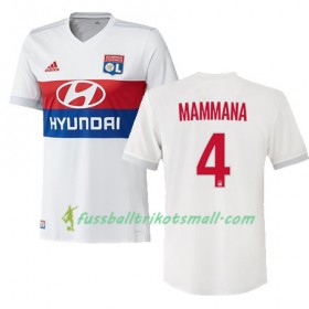 Fußballtrikots Olympique Lyon EMANUEL MAMMANA 4 2017-2018 Kurzarm Heimtrikotsatz kaufen