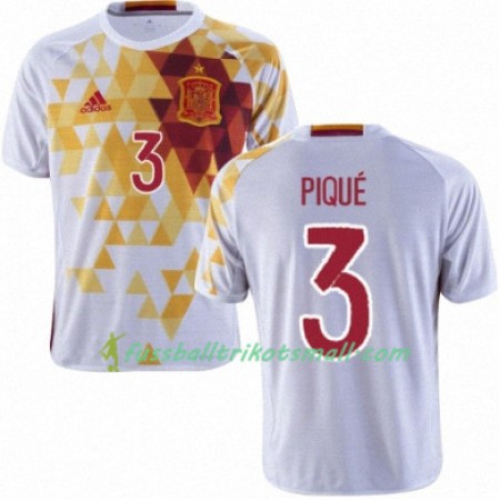 Fußballtrikots Spanien GERARD PIQUE Auswärts-trikot Euro 2016