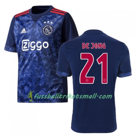 Fußballtrikots Ajax Amsterdam FRENKIE DE JONG 21 2017-2018 Kurzarm Auswärts-trikot kaufen