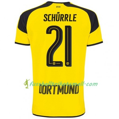 Fußballtrikots Borussia Dortmund SCHURRLE 21 2017-2018 Kurzarm Ausweichtrikot kaufen