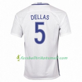 Fußballtrikots Griechenland TRAIANOS DELLAS 2016-2017 Kurzarm Heimtrikotsatz kaufen