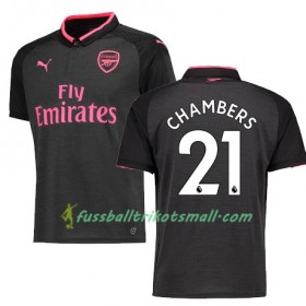 Fußballtrikots Arsenal CHAMBERS 21 2017-2018 Kurzarm Ausweichtrikot kaufen