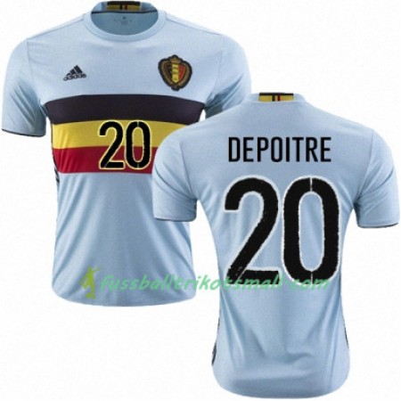 Fußballtrikots Belgien LAURENT DEPOITRE Auswärts-trikot Euro 2016
