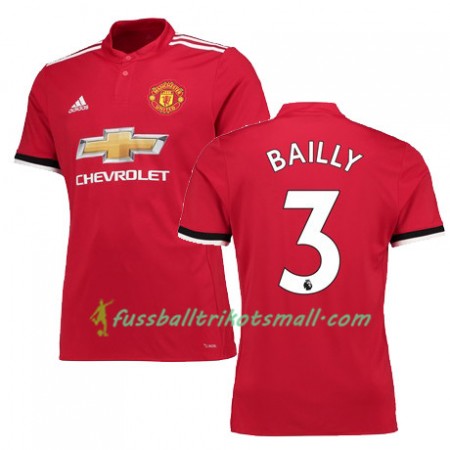 Fußballtrikots Manchester United BAILLY 3 2017-2018 Kurzarm Heimtrikotsatz kaufen