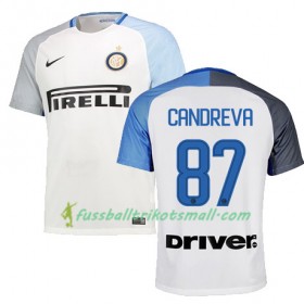 Fußballtrikots Inter Mailand CANDREVA 87 2017-2018 Kurzarm Auswärts-trikot kaufen