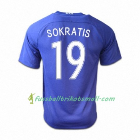 Fußballtrikots Griechenland SOKRATIS 2016-2017 Kurzarm Auswärts-trikot kaufen