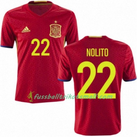 Fußballtrikots Spanien NOLITO Heimtrikotsatz Euro 2016