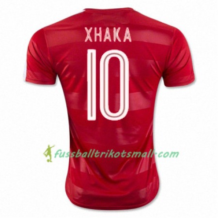 Fußballtrikots Schweiz GRANIT XHAKA Heimtrikotsatz Euro 2016