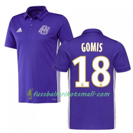 Fußballtrikots Olympique Marseille BAFETIMBI GOMIS 18 2017-2018 Kurzarm Ausweichtrikot kaufen