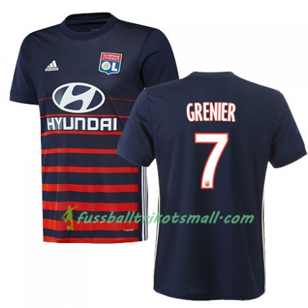 Fußballtrikots Olympique Lyon CLEMENT GRENIER 7 2017-2018 Kurzarm Auswärts-trikot kaufen