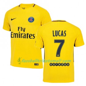 Fußballtrikots PSG LUCAS MOURA 7 2017-2018 Kurzarm Auswärts-trikot kaufen
