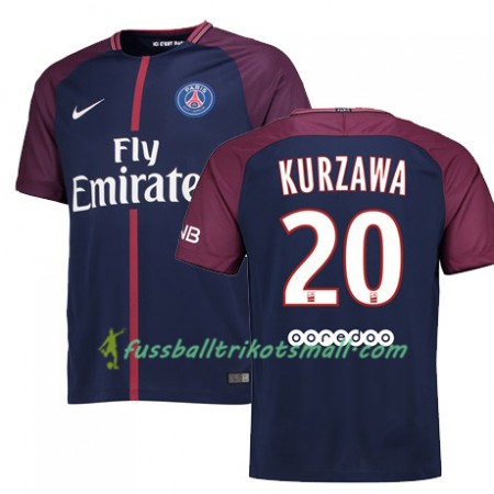 Fußballtrikots PSG LAYVIN KURZAWA 20 2017-2018 Kurzarm Heimtrikotsatz kaufen