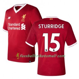 Fußballtrikots Liverpool STURRIDGE 15 2017-2018 Kurzarm Heimtrikotsatz kaufen