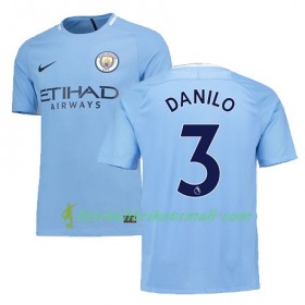 Fußballtrikots Manchester City DANILO 3 2017-2018 Kurzarm Heimtrikotsatz kaufen