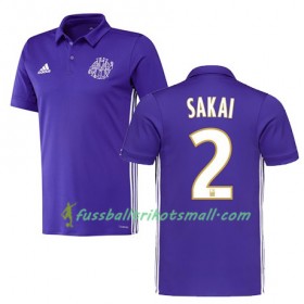 Fußballtrikots Olympique Marseille HIROKI SAKAI 2 2017-2018 Kurzarm Ausweichtrikot kaufen