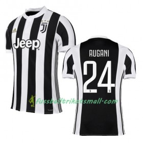 Fußballtrikots Juventus Turin RUGANI 24 2017-2018 Kurzarm Heimtrikotsatz kaufen