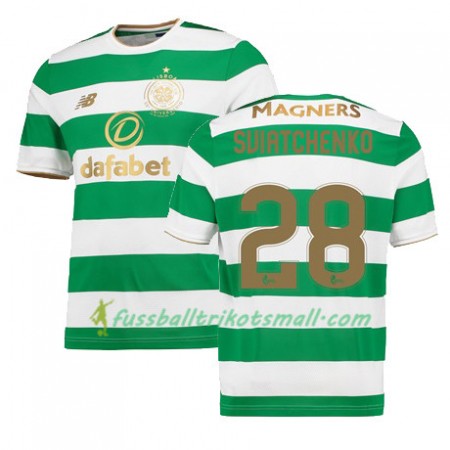 Fußballtrikots Celtic Glasgow ERIK SVIATCHENKO 2017-2018 Kurzarm Heimtrikotsatz kaufen