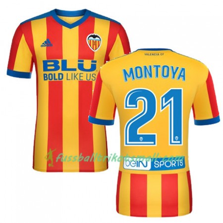 Fußballtrikots FC Valencia MONTOYA 2017-2018 Kurzarm Auswärts-trikot kaufen