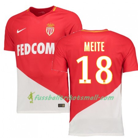 Fußballtrikots AS Monaco MEITE 18 2017-2018 Kurzarm Heimtrikotsatz kaufen