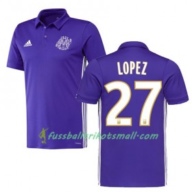 Fußballtrikots Olympique Marseille MAXIME LOPEZ 27 2017-2018 Kurzarm Ausweichtrikot kaufen