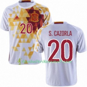 Fußballtrikots Spanien SANTI CAZORLA Auswärts-trikot Euro 2016