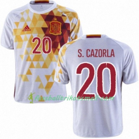 Fußballtrikots Spanien SANTI CAZORLA Auswärts-trikot Euro 2016