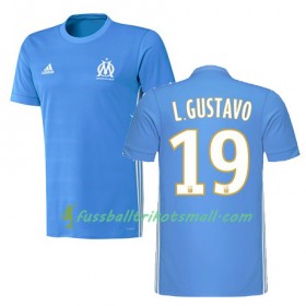 Fußballtrikots Olympique Marseille LUIZ GUSTAVO 19  2017-2018 Kurzarm Auswärts-trikot kaufen