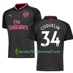 Fußballtrikots Arsenal COQUELIN 34 2017-2018 Kurzarm Ausweichtrikot kaufen