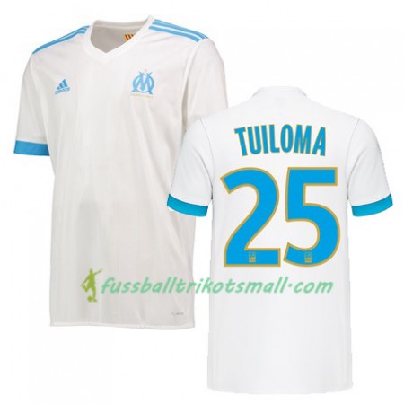 Fußballtrikots Olympique Marseille BILL TUILOMA 25 2017-2018 Kurzarm Heimtrikotsatz kaufen