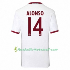 Fußballtrikots FC Bayern München ALONSO 14 2017-2018 Kurzarm Ausweichtrikot kaufen