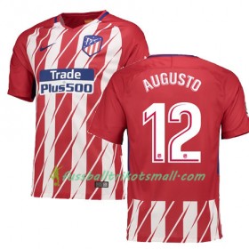 Fußballtrikots Atlético Madrid AUGUSTO 12 2017-2018 Kurzarm Heimtrikotsatz kaufen
