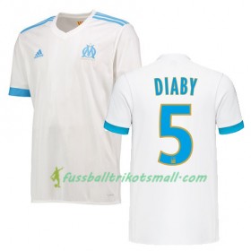 Fußballtrikots Olympique Marseille ABOU DIABY 5 2017-2018 Kurzarm Heimtrikotsatz kaufen