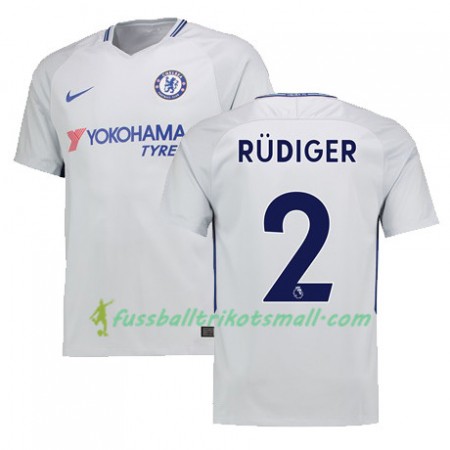 Fußballtrikots Chelsea RUDIGER 2 2017-2018 Kurzarm Auswärts-trikot kaufen