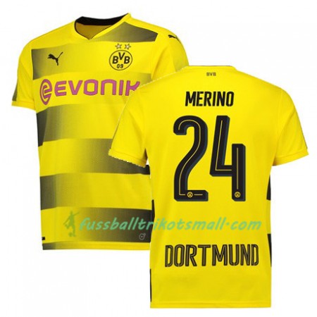 Fußballtrikots Borussia Dortmund MERINO 24 2017-2018 Kurzarm Heimtrikotsatz kaufen