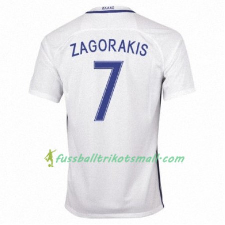 Fußballtrikots Griechenland THEODOROS ZAGORAKIS 2016-2017 Kurzarm Heimtrikotsatz kaufen