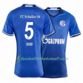 Fußballtrikots FC Schalke 04 GEIS 5 2017-2018 Kurzarm Heimtrikotsatz kaufen