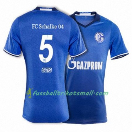 Fußballtrikots FC Schalke 04 GEIS 5 2017-2018 Kurzarm Heimtrikotsatz kaufen